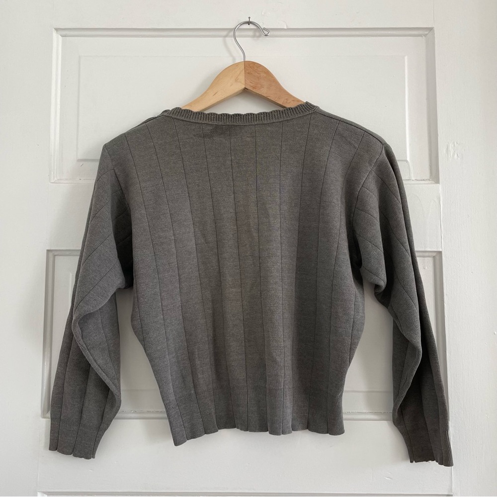 🤍SOLD🤍 VTG 80s Cotton Sweater - Picture 9 of 9